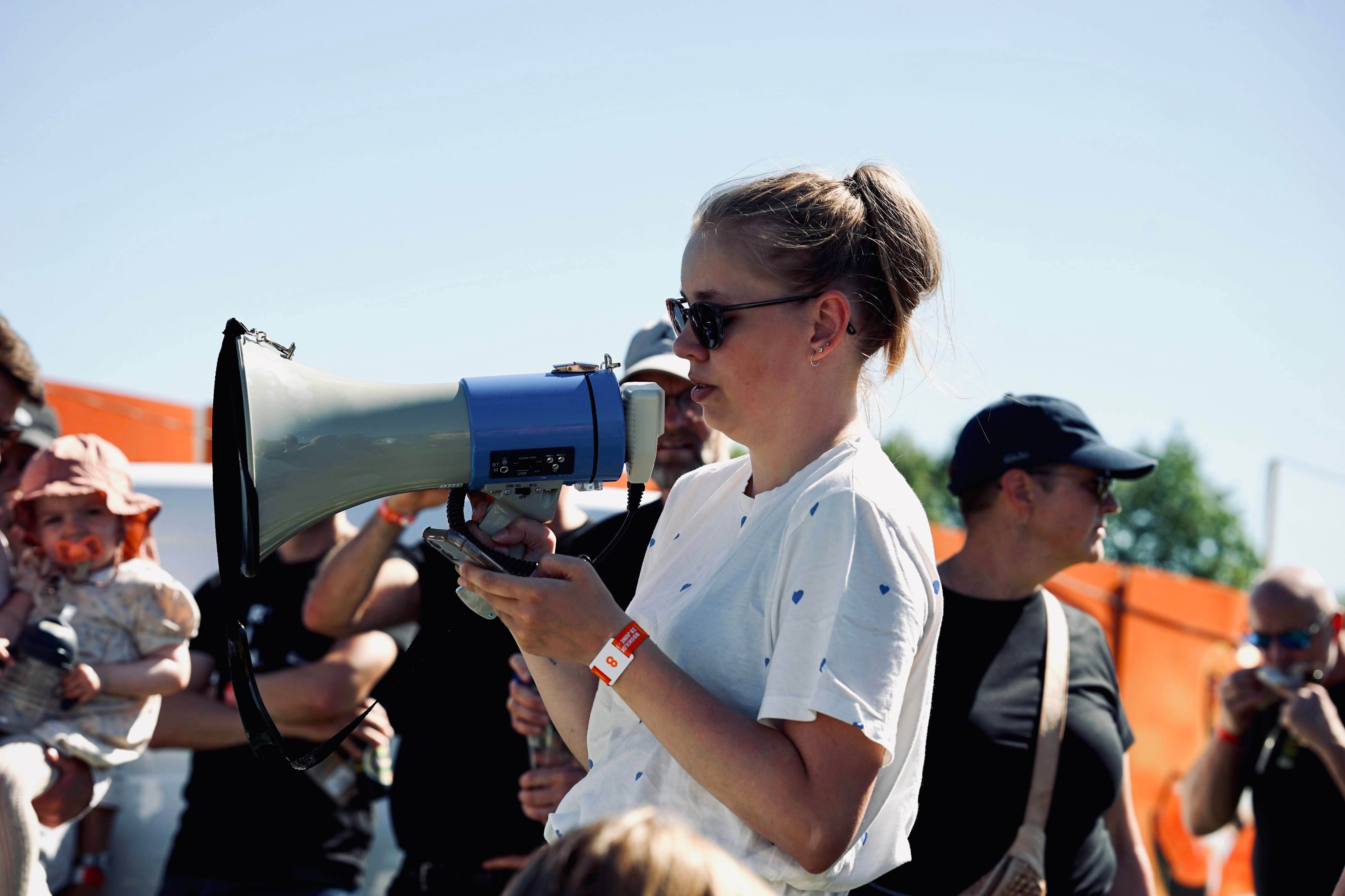 Detail photo of a personalised lanyard